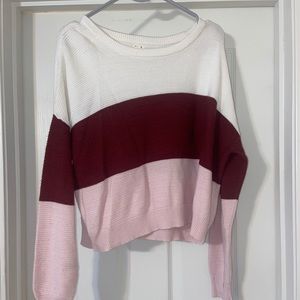 Light spring sweater from garage!